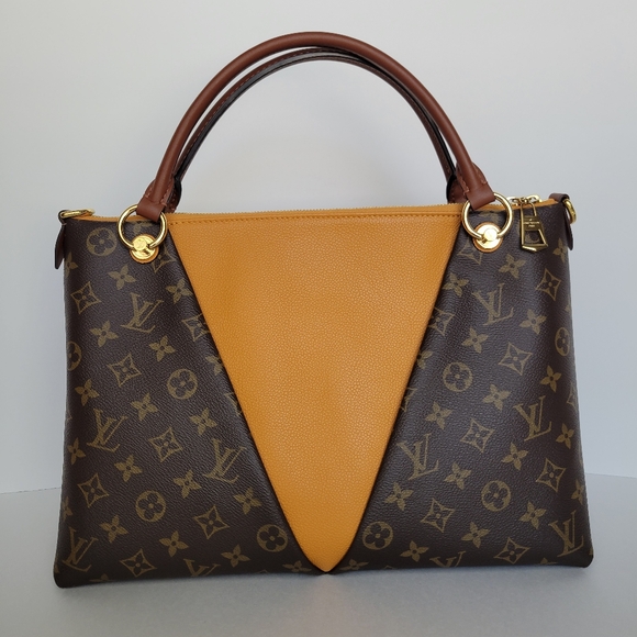 Louis Vuitton Monogram V Tote MM in Safran - Picture 9 of 13